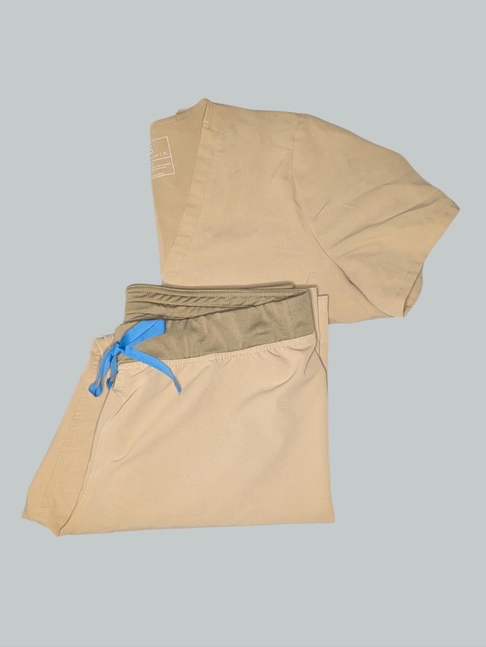 XL/XLT FIGS Set (Casma Top & Kade Pants) in "Sandstone" (PO #2413)